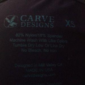 Carve design top long sleeve